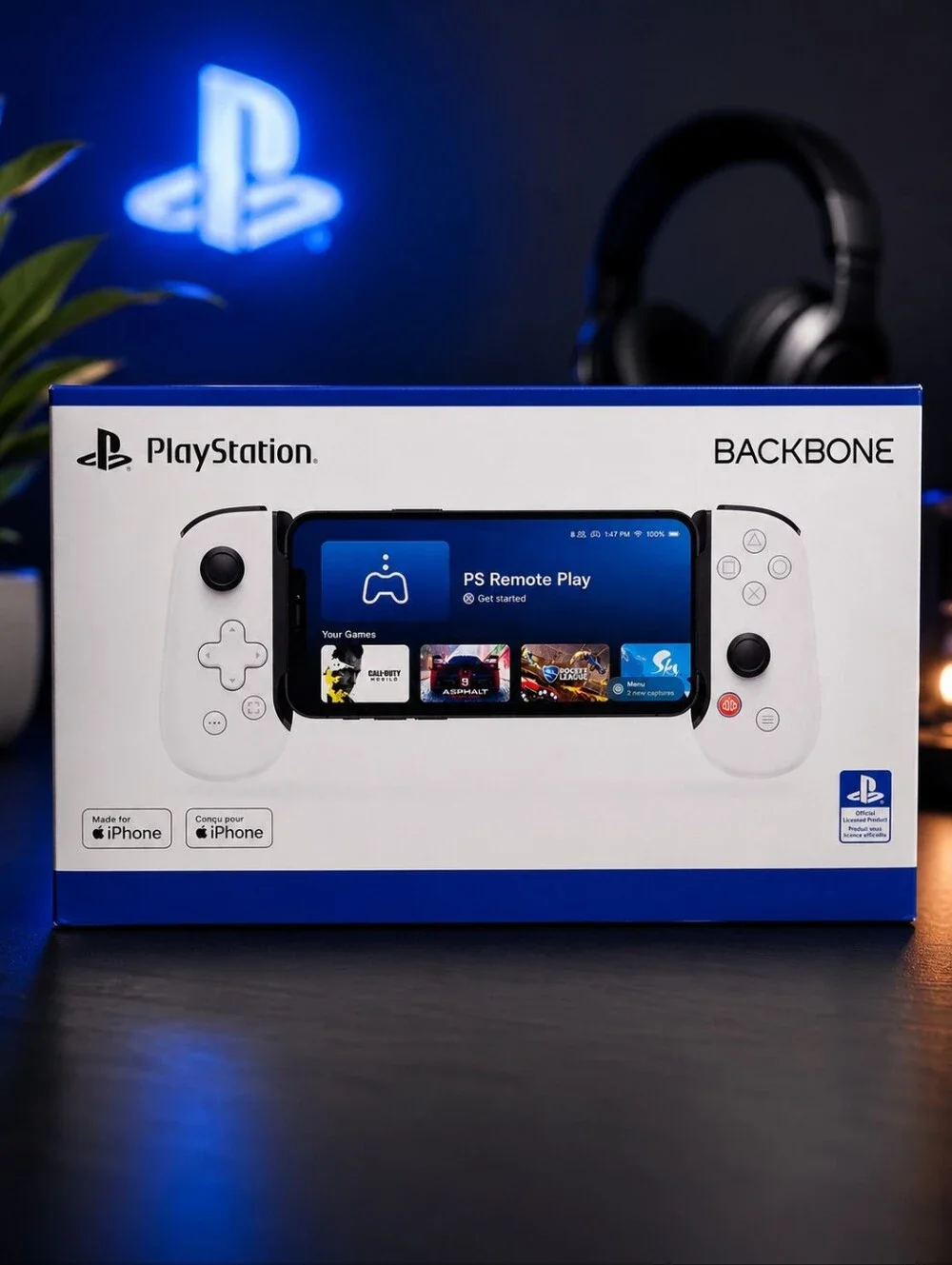 Backbone One PlayStation Edition Mobile Gaming Controller for iPhone – NIB